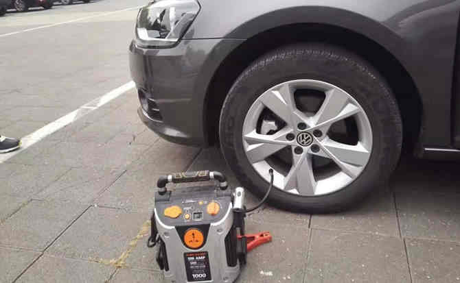 金东区汽车搭电案例